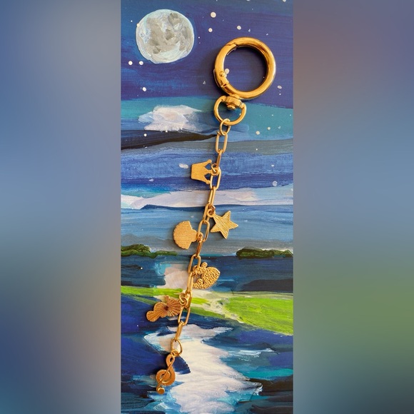 Ocean Keychain - Handcrafted - Picture 2 of 2